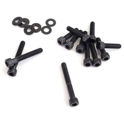 TNT Tuning SET SURUBURI CARTER NEGRU PENTRU MBK BOOSTER / YAMAHA BWS / STUNT / SLIDER 50CC 171000A 3608670710723 