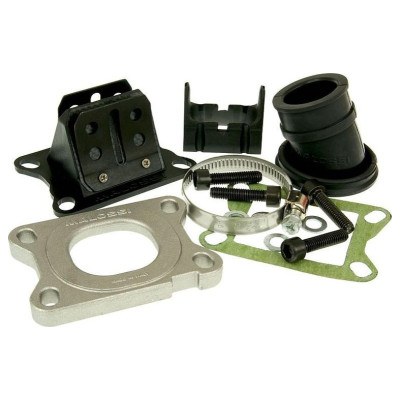 Malossi Kit galerie admisie inclinata X360 FKM 21-245 lungime 27 pentru motoare Derbi - Minarelli 2013800  