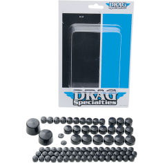 DRAG SPECIALTIES Kit capac surub motor standard negru 24010709  TFS7CVV