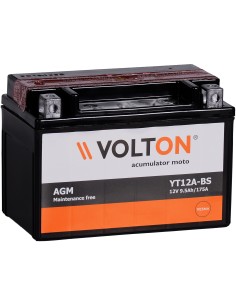 VOLTON Baterie moto Volton MF 12V 9.5Ah YT12A-BS YT12A-BS  