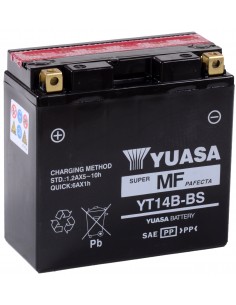 Baterie moto Yuasa AGM 12V 12Ah YT14B-BS