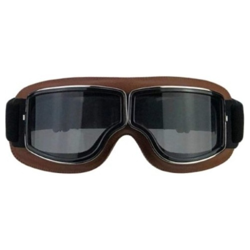 CGM Ochelari moto Clasic CALIFORNIA Maro cu lentila fumurie 75 705V-B03-13A  