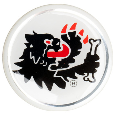 Malossi Malossi autocolant cap de leu 21 cu fond alb 3311301  