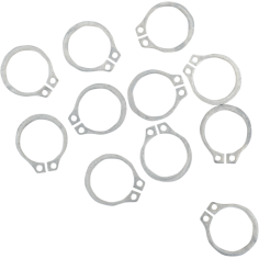 EASTERN MOTORCYCLE PARTS Inele de siguranta argintiu DS188031  HGQS2ZV