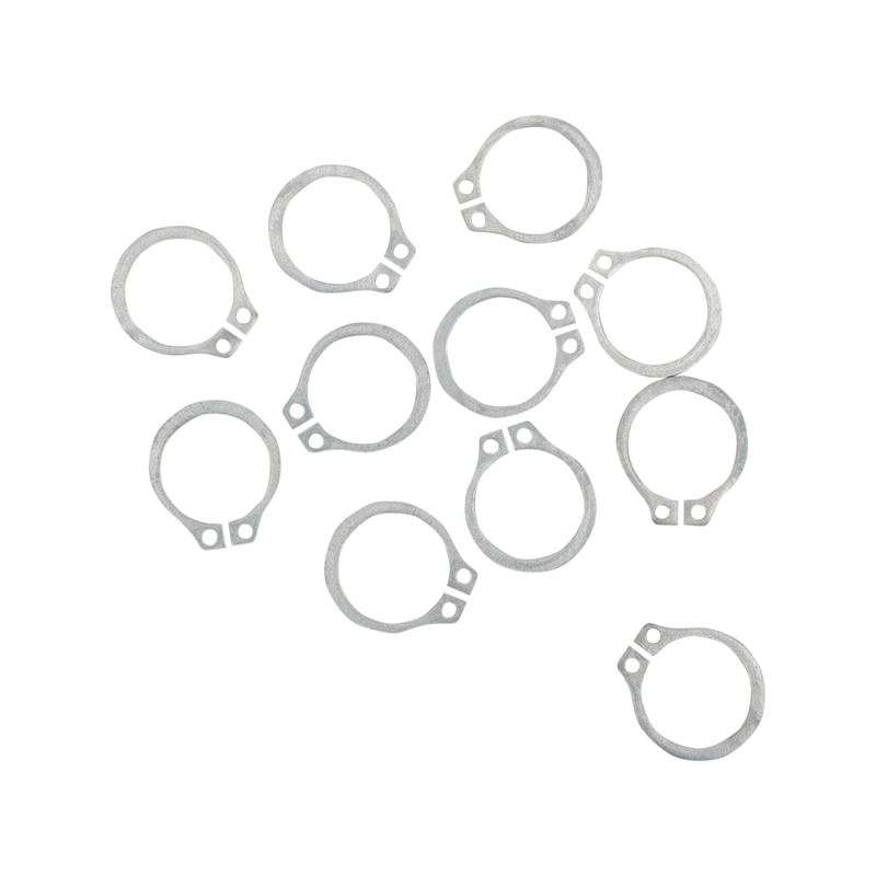 EASTERN MOTORCYCLE PARTS Inele de siguranta argintiu DS188031  HGQS2ZV
