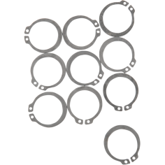 EASTERN MOTORCYCLE PARTS Inele de siguranta argintiu DS188037  CJPNGJD