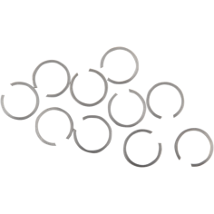 EASTERN MOTORCYCLE PARTS Inele de siguranta argintiu DS188051  ZYSZREC