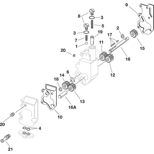 EASTERN MOTORCYCLE PARTS Inele de siguranta argintiu DS188051  ZYSZREC