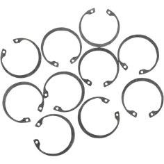 EASTERN MOTORCYCLE PARTS Inele de siguranta argintiu DS188075  HL2WPZU