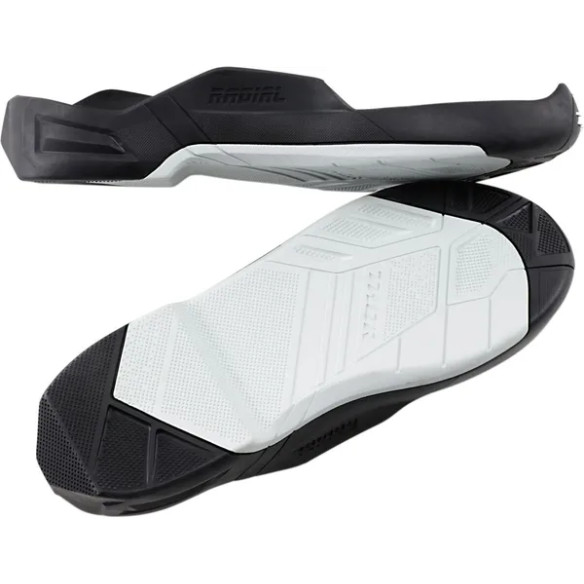 THOR Talpa inlocuitoare pentru cizme Radial negre/albe 34300896  MSATL2D
