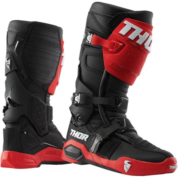 THOR Talpa inlocuitoare pentru cizme Radial negre/rosii 34300907  3XS3F5H