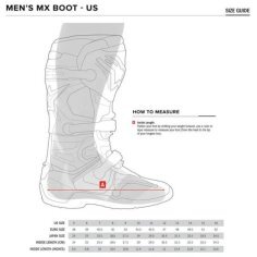 Alpinestars Talpa inlocuitoare Tech 7 Boot neagra/alba 34301101 8059347525457 VSMR2JS 2