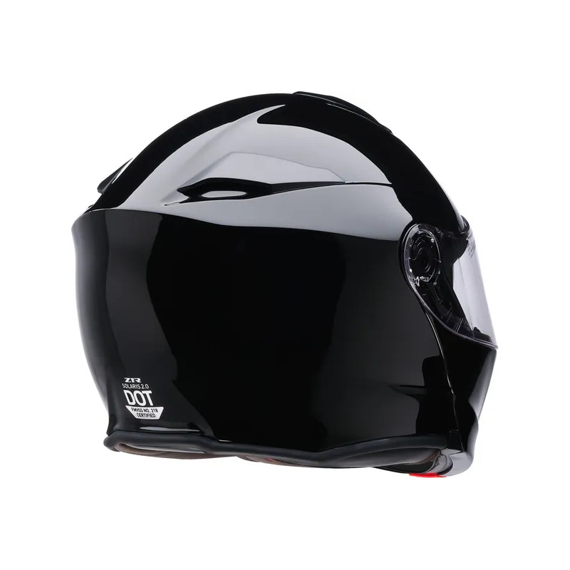 Z1R Casca modulara Solaris 2.0 neagra cu finisaj lucios 010117479  46EZDFE