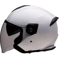 Z1R Casca Road Maxx 2.0 alba cu finisaj lucios 01043184  7J6W5WU