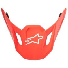 Alpinestars Viziera casca Core S-M7 rosie cu finisaj lucios 01321902 8059347585192 KTPJD6M