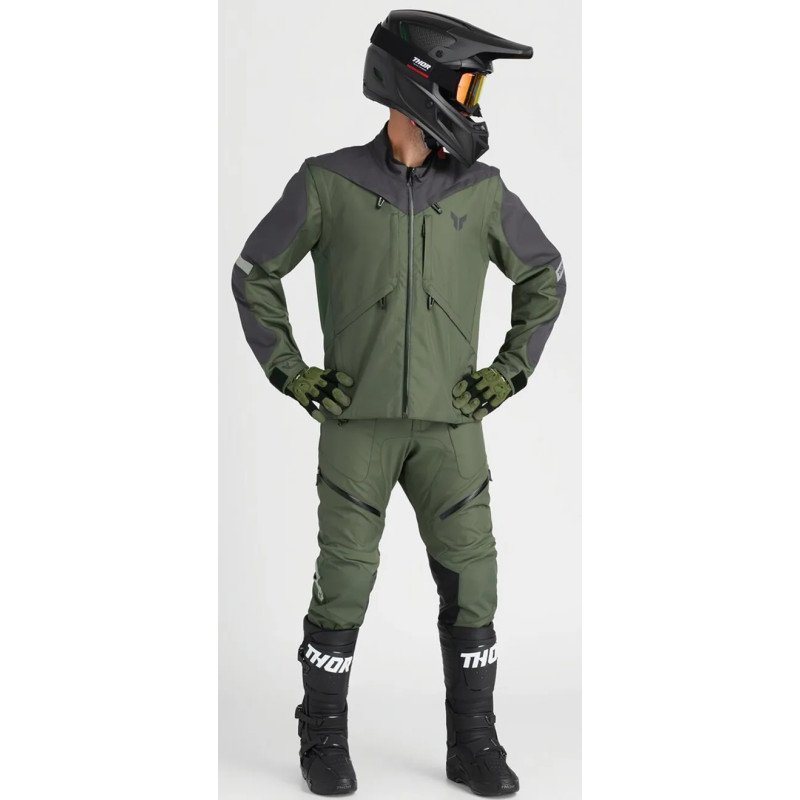 THOR Geaca Terrain verde 29200868  S3YQ4UF