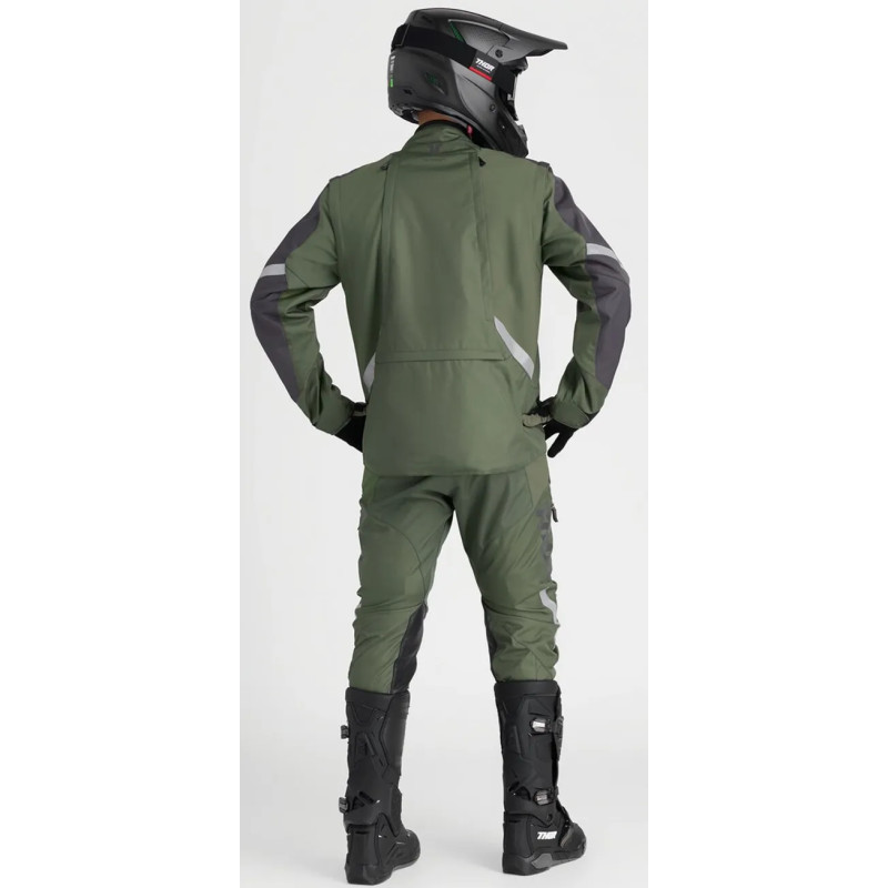 THOR Geaca Terrain verde 29200868  S3YQ4UF