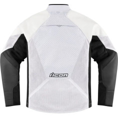 Icon Geaca piele Mesh AF™ alba 28103904  CU6WHZZ 2