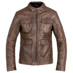 JOHN DOE Geaca piele Drifter maro 28104306 4250553246646 EMCN7FY