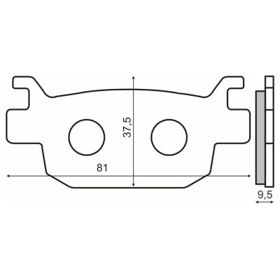 RMS RMS Placute frana organice Honda Sh 300cc 225102560 8057570056762 225102560