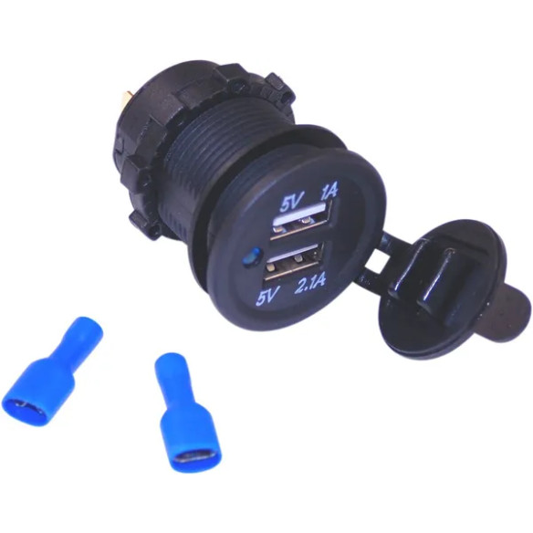 NAMZ Port Dual USB de Alimentare/Incarcare negru 21300249 0810088715426 RNQJG2P