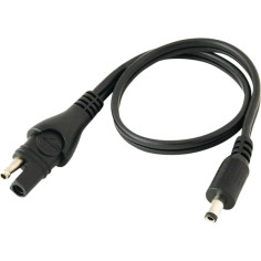 TECMATE Adaptor OptiMate™ SAE la DC 2,5 mm negru 38070389 5425006143387 RYJYLV4 2