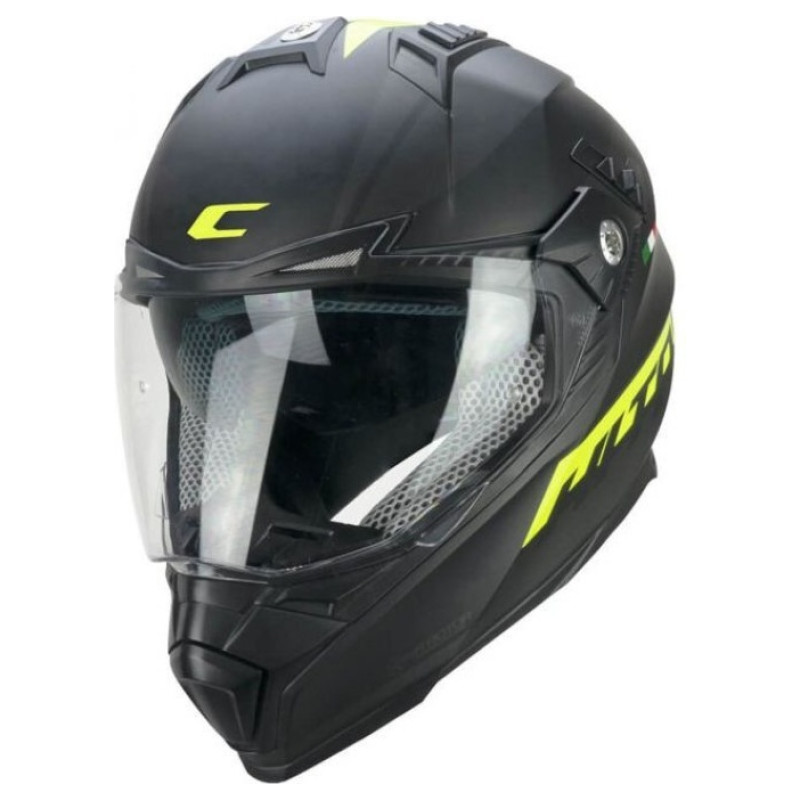 CGM Casca moto Off-Road CGM Twin Track Negru /Galben 666S-ASV-19  