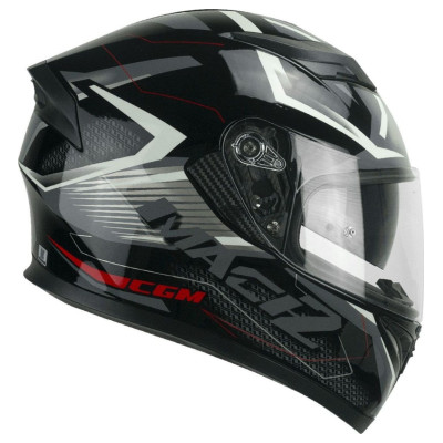 CGM Casca Moto full face CGM Tampere Mach2 Negru /Rosu 316G-BLV-83   2