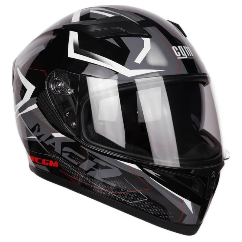 CGM Casca Moto full face CGM Tampere Mach2 Negru /Rosu 316G-BLV-83  