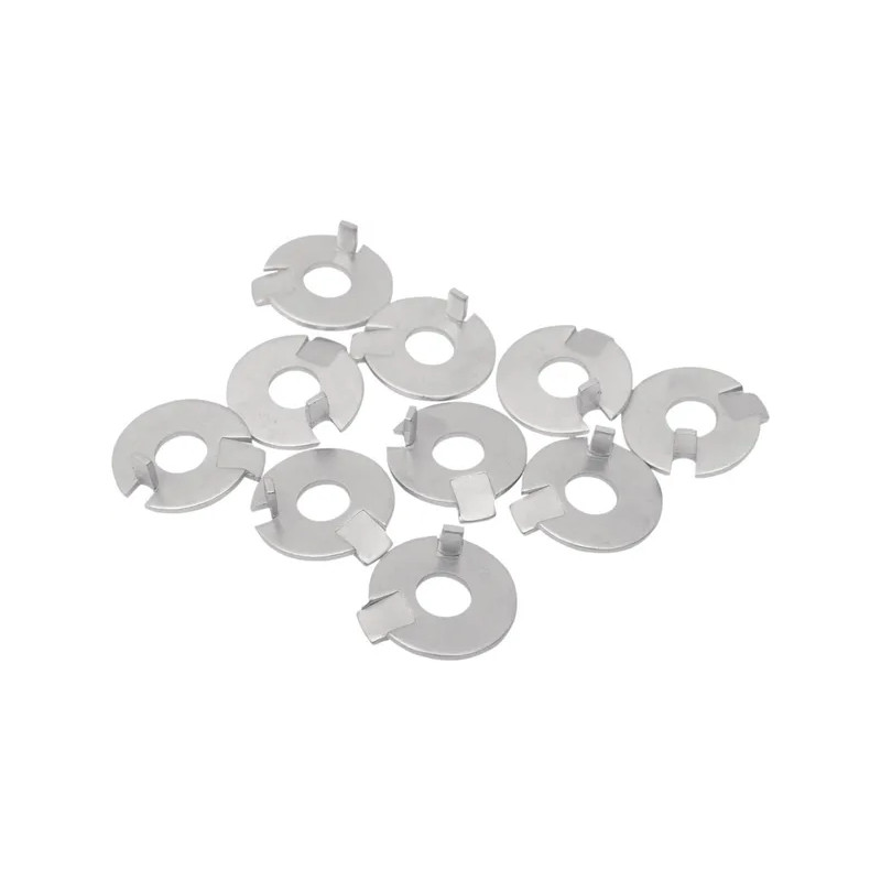EASTERN MOTORCYCLE PARTS Saibe de blocare ax pornitor argintii 21100232  XM96U9D
