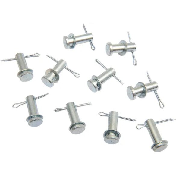 EASTERN MOTORCYCLE PARTS Kit Stift Clevis Pedala Frana argintiu 16100471  CSQJ6T4