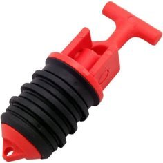 ATLANTIS Dop de scurgere plutitor negru/rosu A2385  F92F64G