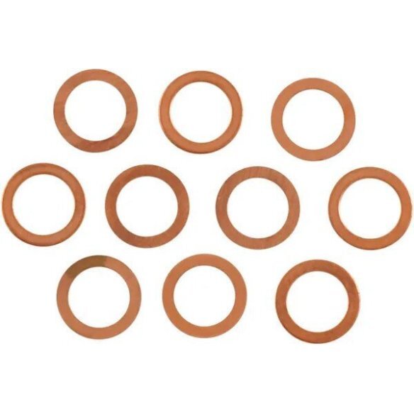 EASTERN MOTORCYCLE PARTS Saibe de cupru pentru surubul cilindrului rotii copper/natural DS324618  6PMDVEU