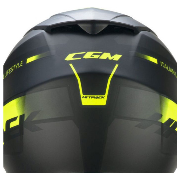 CGM Casca moto Off-Road CGM Twin Track Negru /Galben 666S-ASV-19  