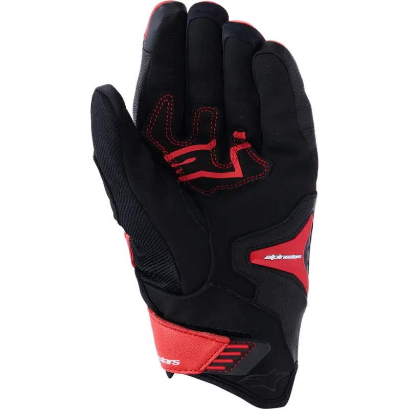 Alpinestars Manusi SP-R Pro, rosii, negre, finisaj rosu 33200806 8054866034732 AFJCQU2