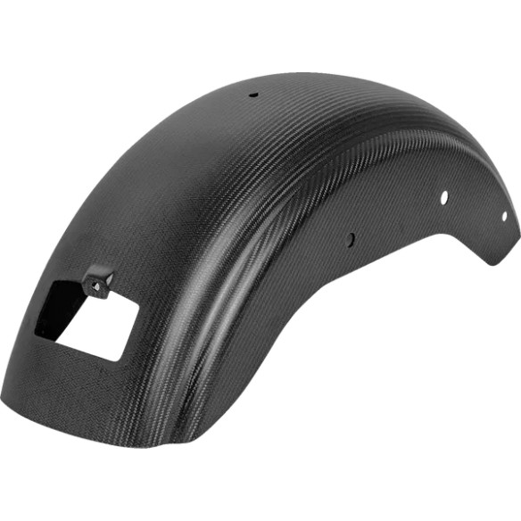SADDLEMEN Aripa spate din fibra de carbon pentru M8 Softails neagra/mata 14011105  9ZNSKQG