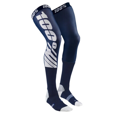 100% REV Orteza Genunchi Sosete Performanta Moto navy/albe 34310758 0196261016208 QGMKQX4