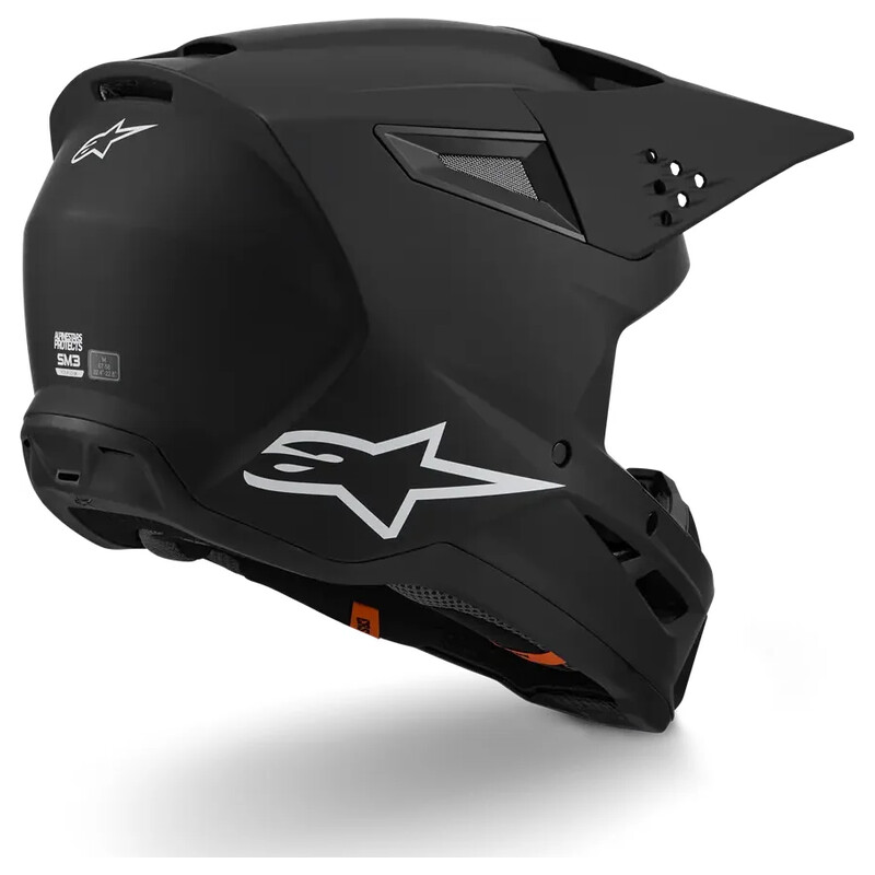 Alpinestars Casca SM3 Solid neagra cu finisaj mat 01109213 8059347571317 FZPFEAQ