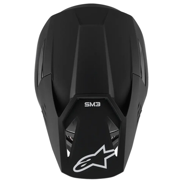 Alpinestars Casca SM3 Solid neagra cu finisaj mat 01109213 8059347571317 FZPFEAQ