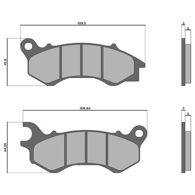 Malossi PLACUTE FRANA 6219250BB  
