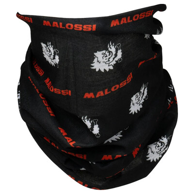 Malossi Black multi-purpose bandana 4114539.B0  