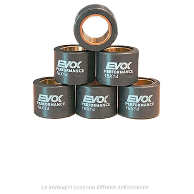 Evok Set role variator EVOK Iron Drive CVT (18x14) 14,0g (6x) 100480049 8057570010573 