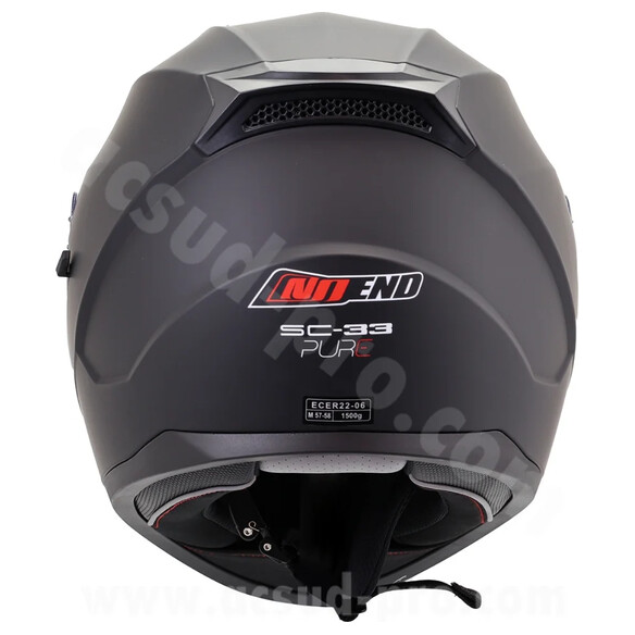 TNT Tuning CASCA INTEGRALA NOEND PURE SC-33 DUBLU ECRAN NEGRU MAT XXL (ECE 22.06) 441031E 3608670706993 