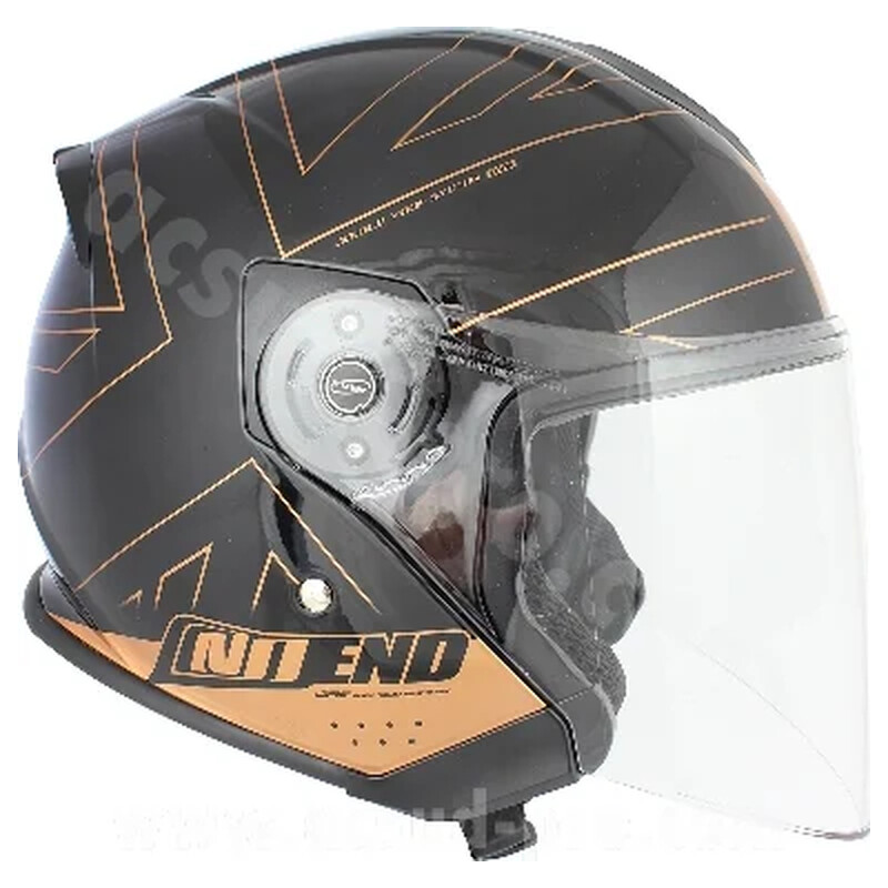 TNT Tuning CASCA JET MAX NOEND ECRAN DUBLU UNION NEGRU AUR XS 441984A 3608670672496 