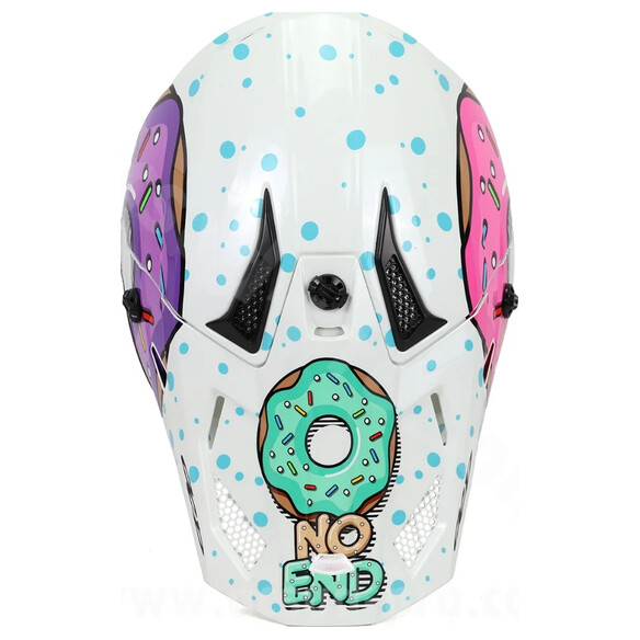 TNT Tuning CASCA CROSS COPII DOONUTS NOEND ALB YS ( 48CM ) UN-R22.06 442012 3608670721750 