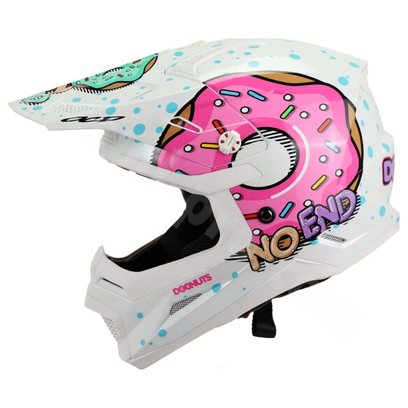 TNT Tuning CASCA CROSS COPII DOONUTS NOEND ALB YXL ( 53CM ) UN-R22.06 442012C 3608670721781 