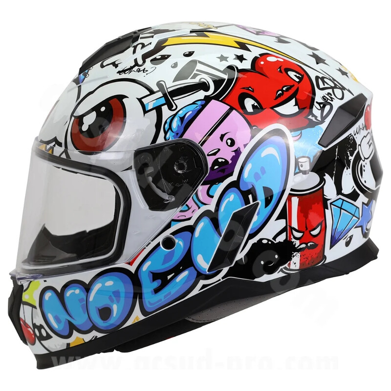 TNT Tuning NOEND SC-37 DESENE CASCA COPII INTEGRAL YL (52CM) - APROBAT 22-06 442017B 3608670756936 