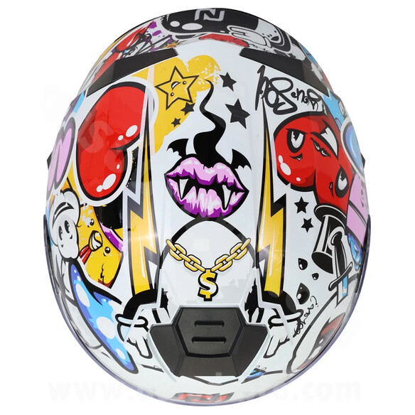 TNT Tuning NOEND SC-37 DESENE CASCA COPII INTEGRAL YL (52CM) - APROBAT 22-06 442017B 3608670756936 