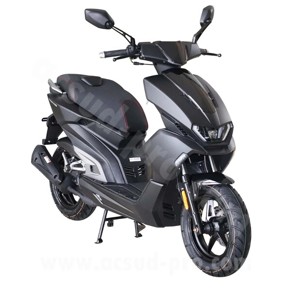 TNT MOTOR SCOOTER TNT MOTOR STREETMAX 50CC NEGRU MAT / NEGRU LUCIOS 12" E5+ (EFI) 940064D  