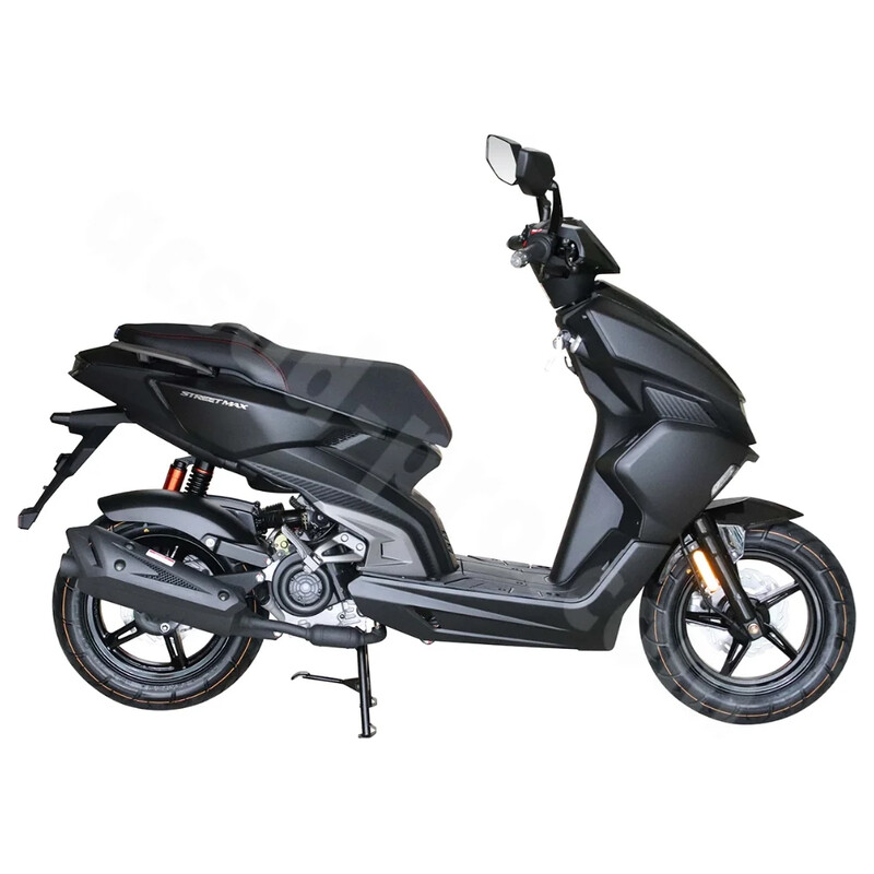 TNT MOTOR SCOOTER TNT MOTOR STREETMAX 50CC NEGRU MAT / NEGRU LUCIOS 12" E5+ (EFI) 940064D  